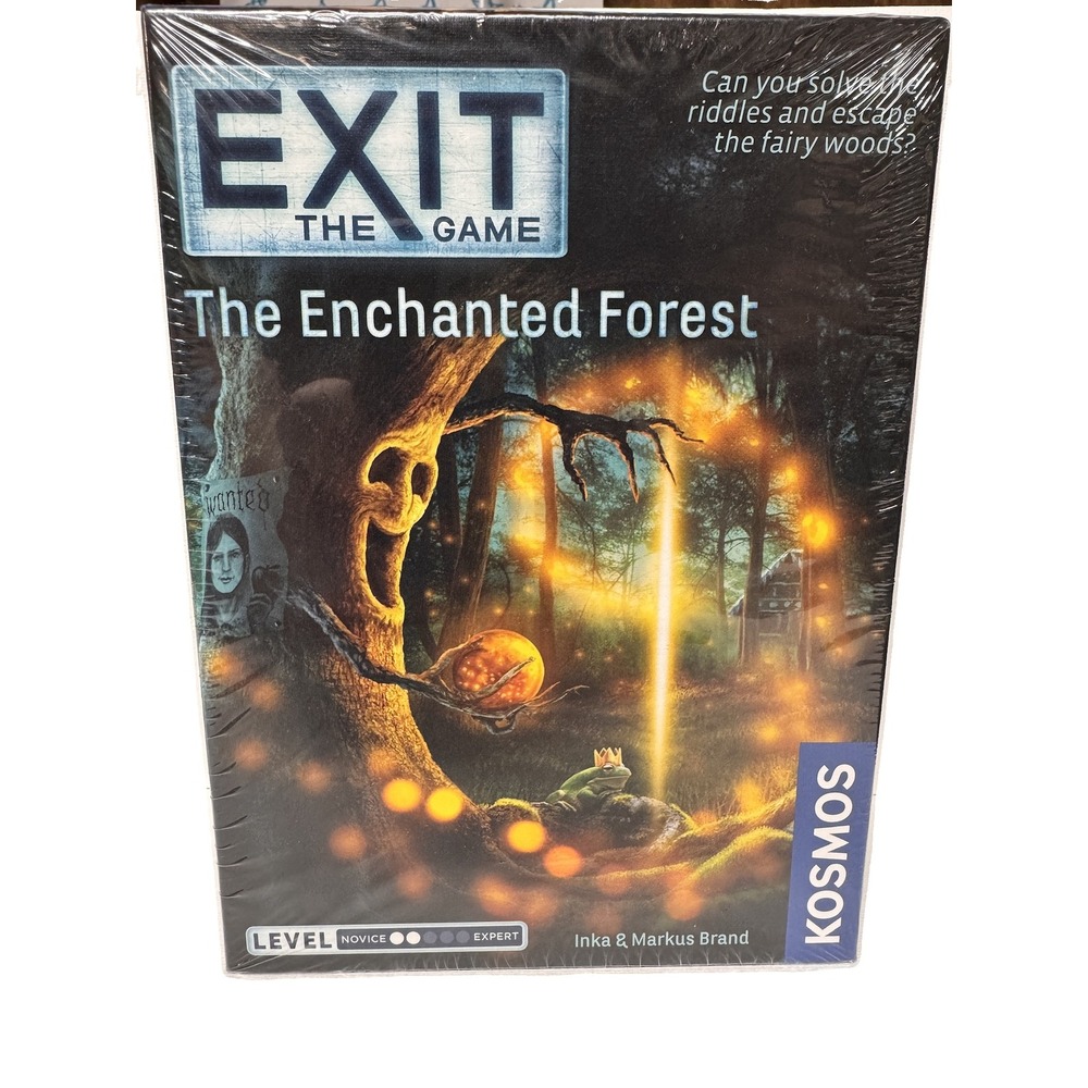 EXIT The Game The Enchanted Forest Escape Room Puzzle Board Game Kosmos‎